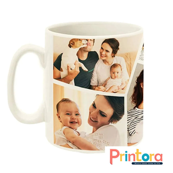 White Customized Photo Mug – Personalized Picture Gift