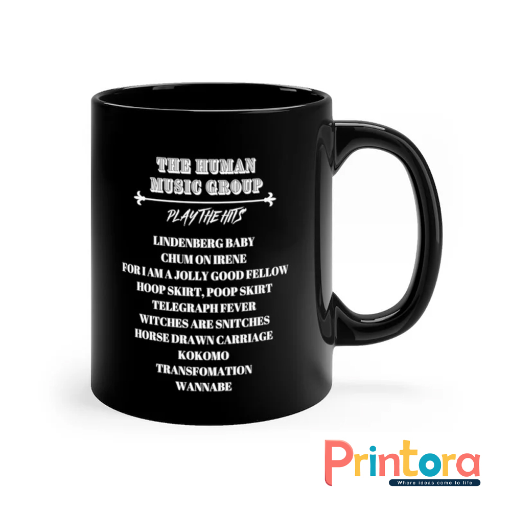 Black Customized Quote Mug – Personalized Text Mug