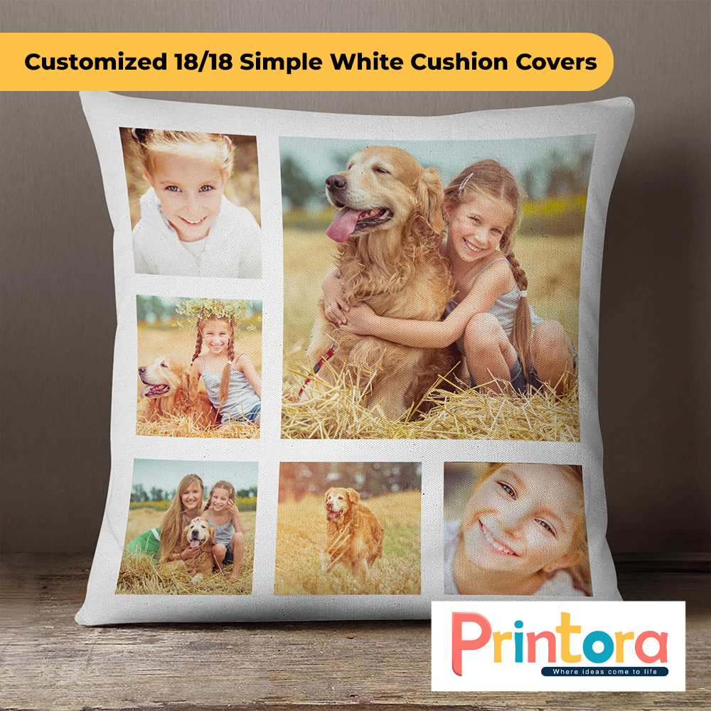 18×18 Simple White Cushion Cover – Plain Soft Fabric Cushion Cover in Pakistan - Image 3