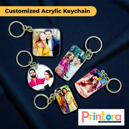 Color: Transparent Acrylic with Silver Metal Frame Size: 6–7 cm (Approx.) Material: High-Quality Acrylic + Stainless Steel Metal Customization: Name, Photo, Logo, or Text Thickness: 3–4 mm Premium Acrylic Finish: Crystal Clear Acrylic with Polished Metal Edges Style: Luxury & Modern Usage: Keys, Bags, Gifts, Corporate Branding Occasion: Birthday, Anniversary, Office Gifts, Promotions Durability: Strong, Scratch-Resistant & Long-Lasting