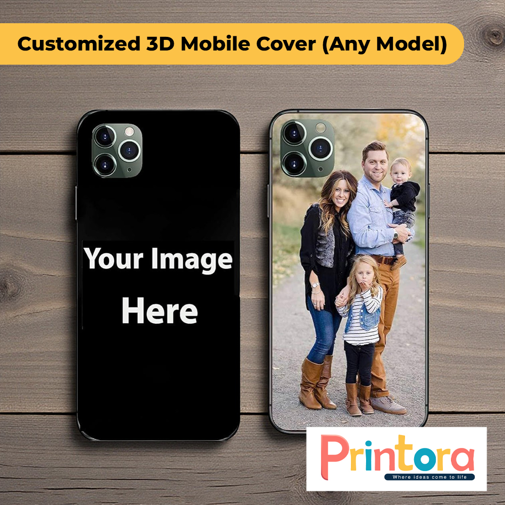Customized 3D Mobile Cover – Any Model Pakistan
