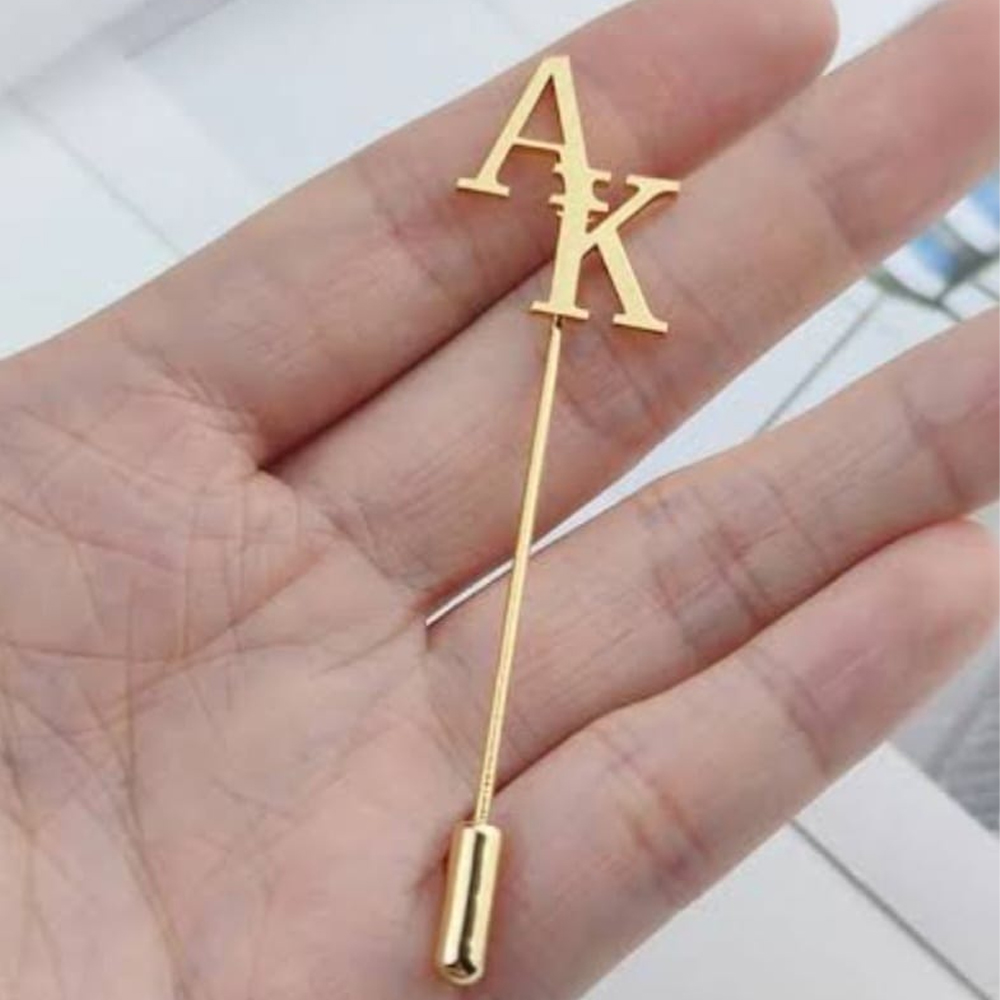 Customized Coat Pin Name Badge for Blazer and Suit