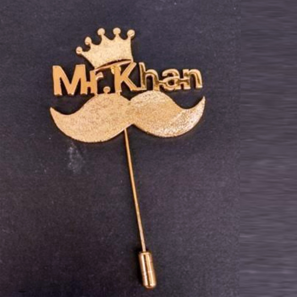 Customized Coat Pin Name Badge for Blazer and Suit
