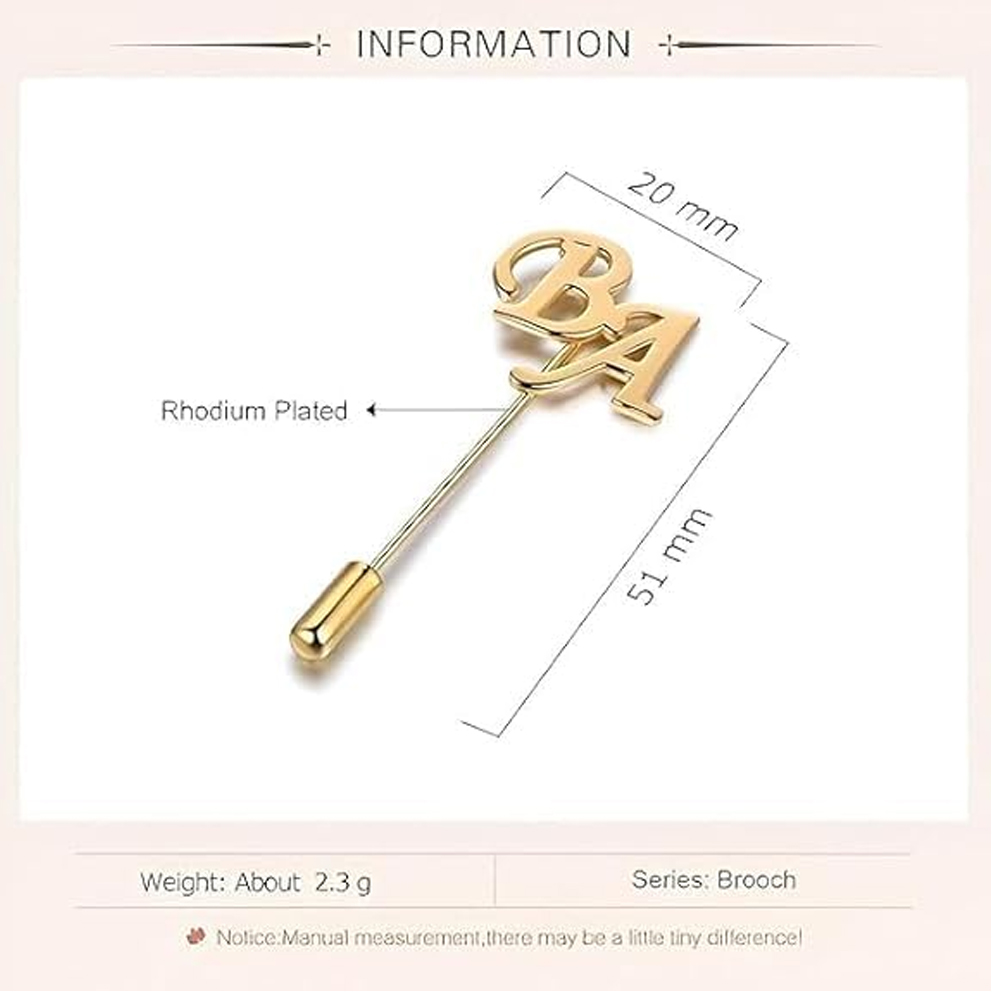 Upgrade your formal look with a personalized touch ✨ Customized Coat Pin Name Badges for suits, blazers & weddings ❤️ Elegant • Professional • Stylish Order Now from Printora!
