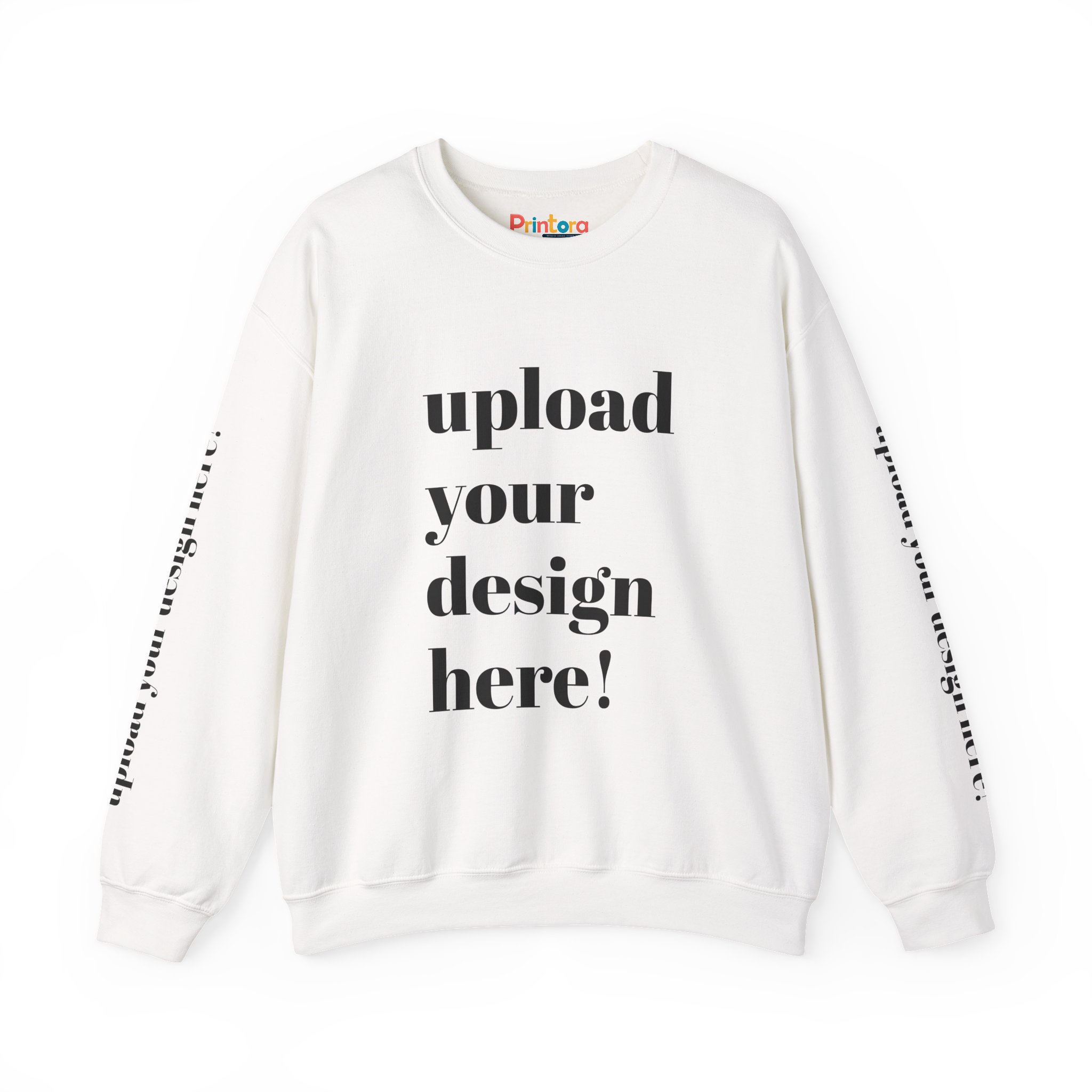 Customized Crewneck Sweatshirt | Full Sleeve – Text, Logo & Design - Image 16