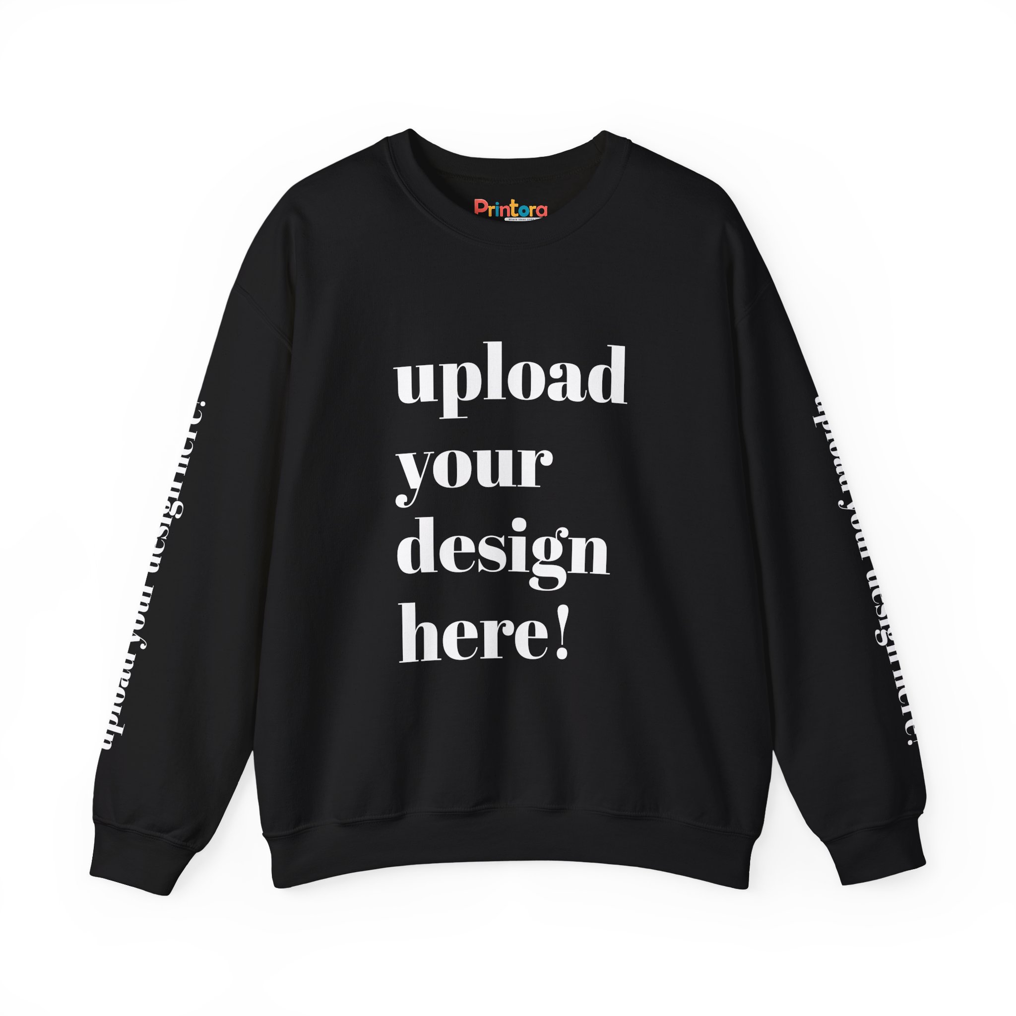 Customized Crewneck Sweatshirt | Full Sleeve – Text, Logo & Design - Image 15