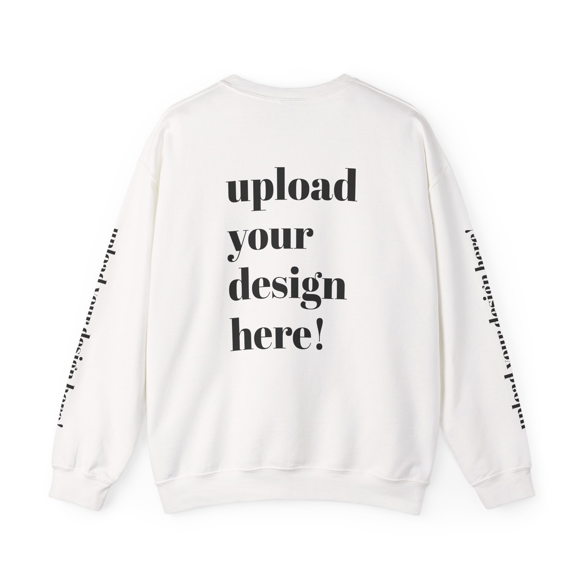 Customized Crewneck Sweatshirt | Full Sleeve – Text, Logo & Design - Image 14