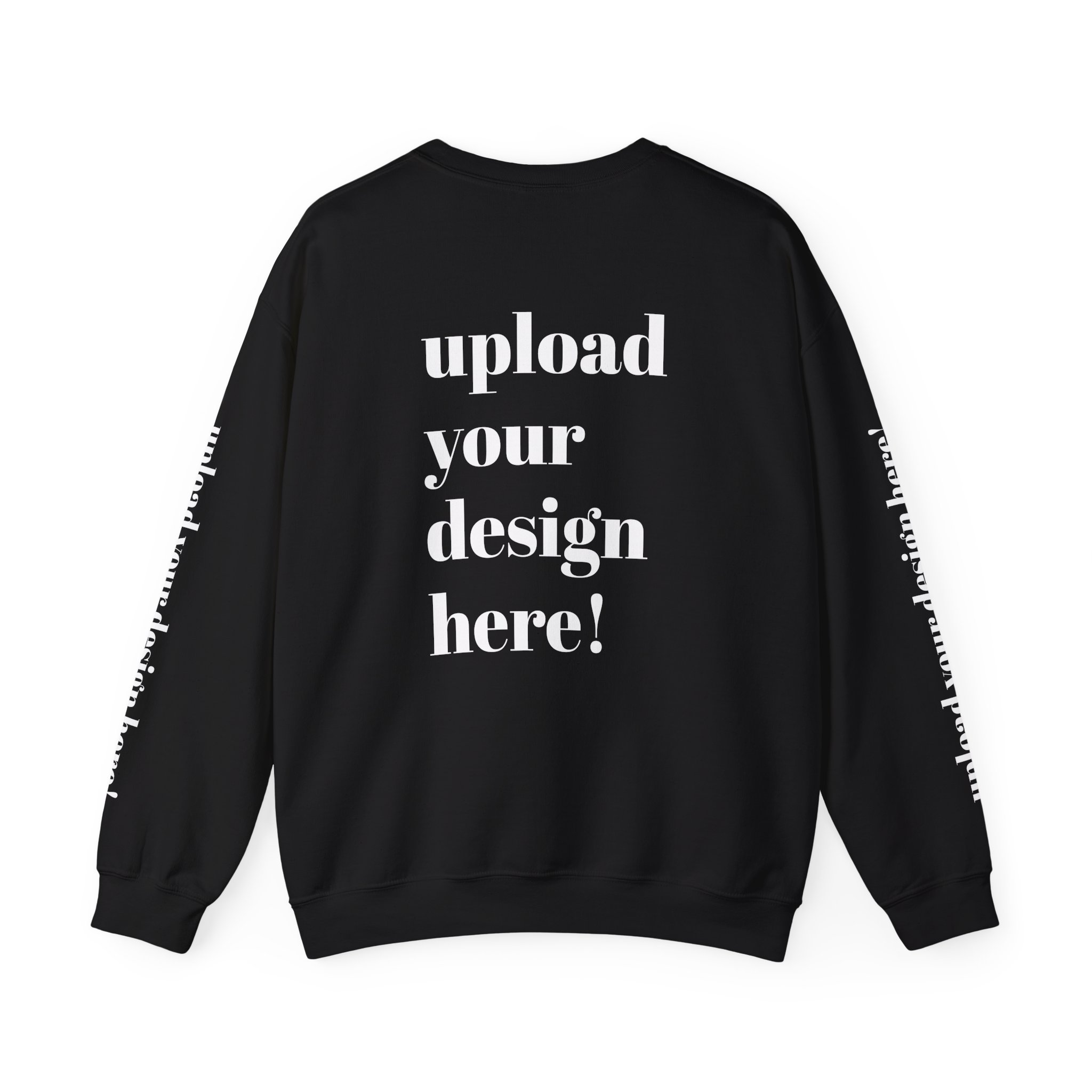 Customized Crewneck Sweatshirt | Full Sleeve – Text, Logo & Design - Image 13
